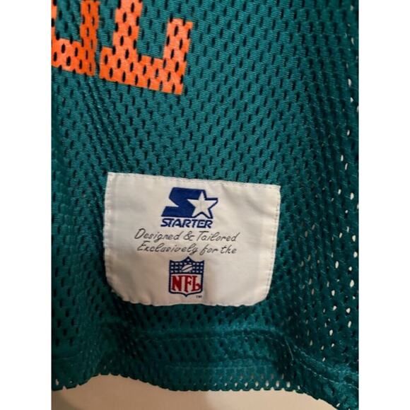 Vintage Miami Dolphins Player Issued Practice Jersey Starter 1995 Football M - Picture 5 of 6